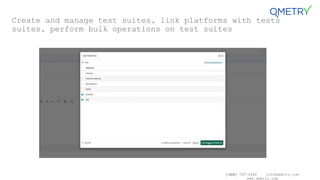 Test Management Tool Features | PPTX