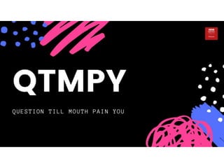 What is QTMPY?