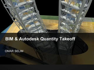 BIM & Autodesk Quantity Takeoff
OMAR SELIM

 