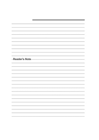 QuickTest Professional Unplugged                   210




Reader's Note




                                   All powers within you, you can do it
 