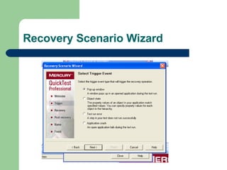 Recovery Scenario Wizard 
