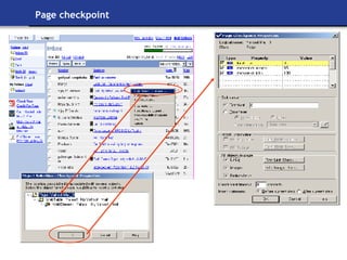 Page checkpoint 