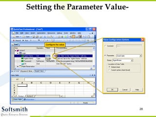 Setting the Parameter Value- 
