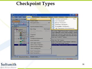   Checkpoint Types   