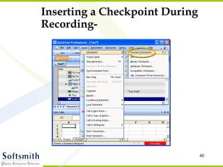 Inserting a Checkpoint During Recording- 