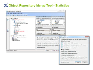 Object Repository Merge Tool - Statistics
 