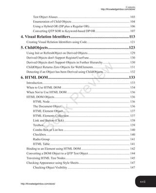 QTP Descriptive Programming Unplugged Book | PDF