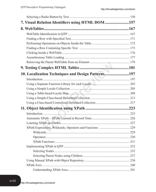 QTP Descriptive Programming Unplugged Book | PDF