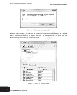 QTP Descriptive Programming Unplugged Book | PDF