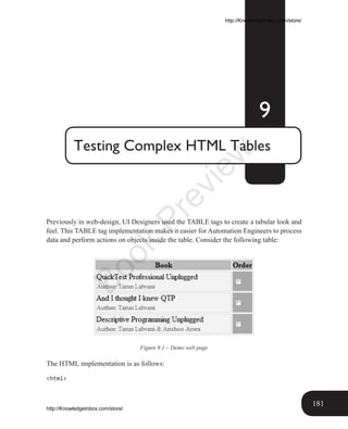 QTP Descriptive Programming Unplugged Book | PDF