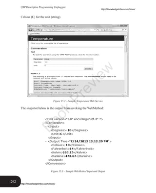 QTP Descriptive Programming Unplugged Book | PDF