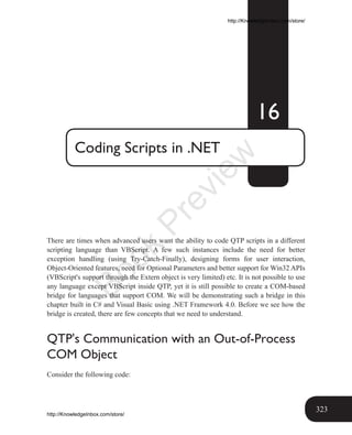 QTP Descriptive Programming Unplugged Book | PDF