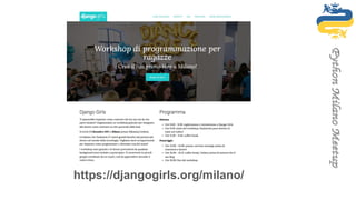https://djangogirls.org/milano/
 