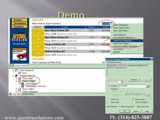 www.quontrasolutions.com Ph. (314)-825-3887
 