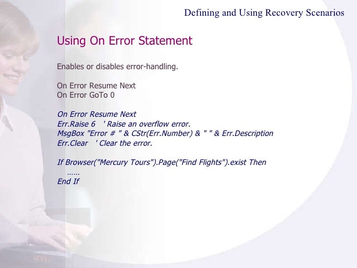 dorable qtp on error resume next embellishment best student resume