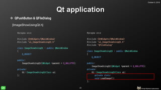 QT 프로그래밍 기초(basic of QT programming tutorial) | PPT