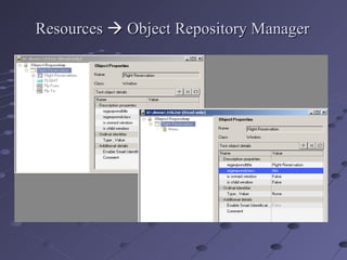 Resources    Object Repository Manager 