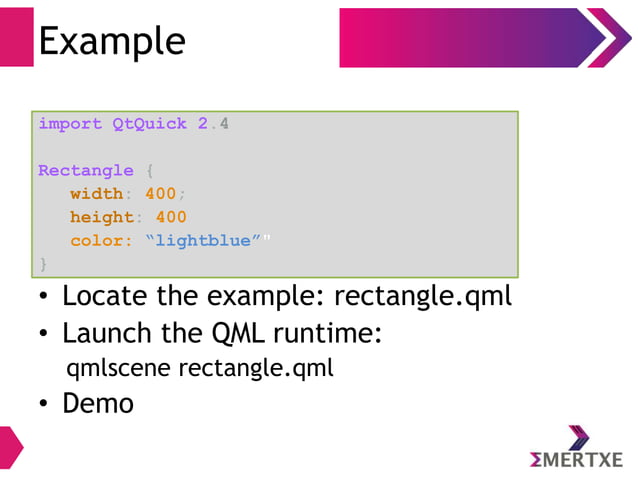 UI Programming with Qt-Quick and QML | PPTX | Web Development | Internet