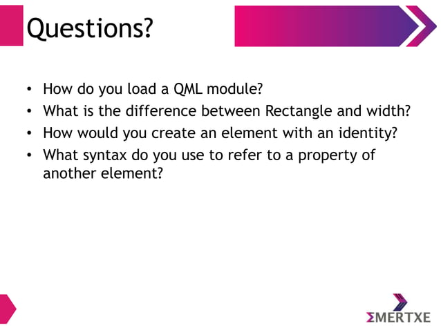 UI Programming with Qt-Quick and QML | PPTX | Web Development | Internet