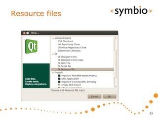 Resource files




                 23
 