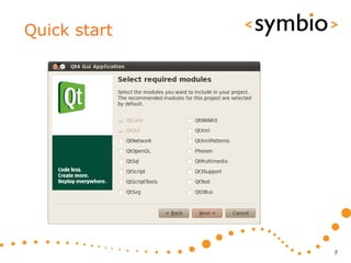 Quick start




              7
 