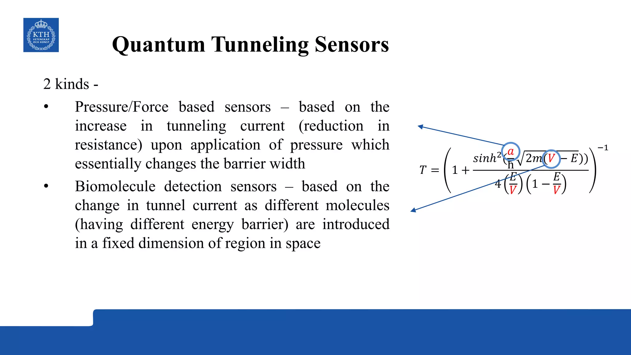 Quantum Tunneling Sensors | PPTX
