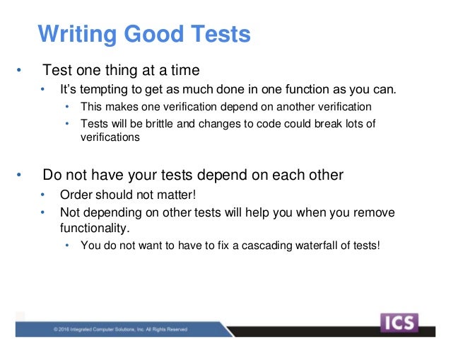 framework test proper Qt test framework
