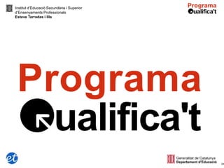 Institut d’Educació Secundària i Superior
d’Ensenyaments Professionals
Esteve Terradas i Illa




                                            24
 