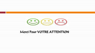 Merci Pour VOTRE ATTENTION

 