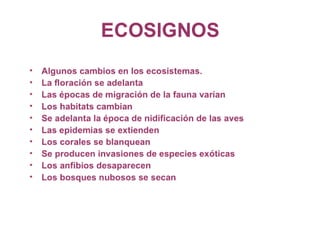 ¿Qué es el Cambio Climático?