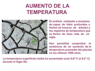 ¿Qué es el Cambio Climático?