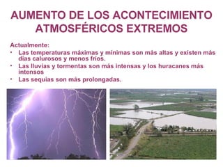 ¿Qué es el Cambio Climático?
