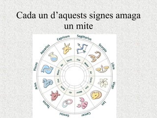 Cada un d’aquests signes amaga un mite 