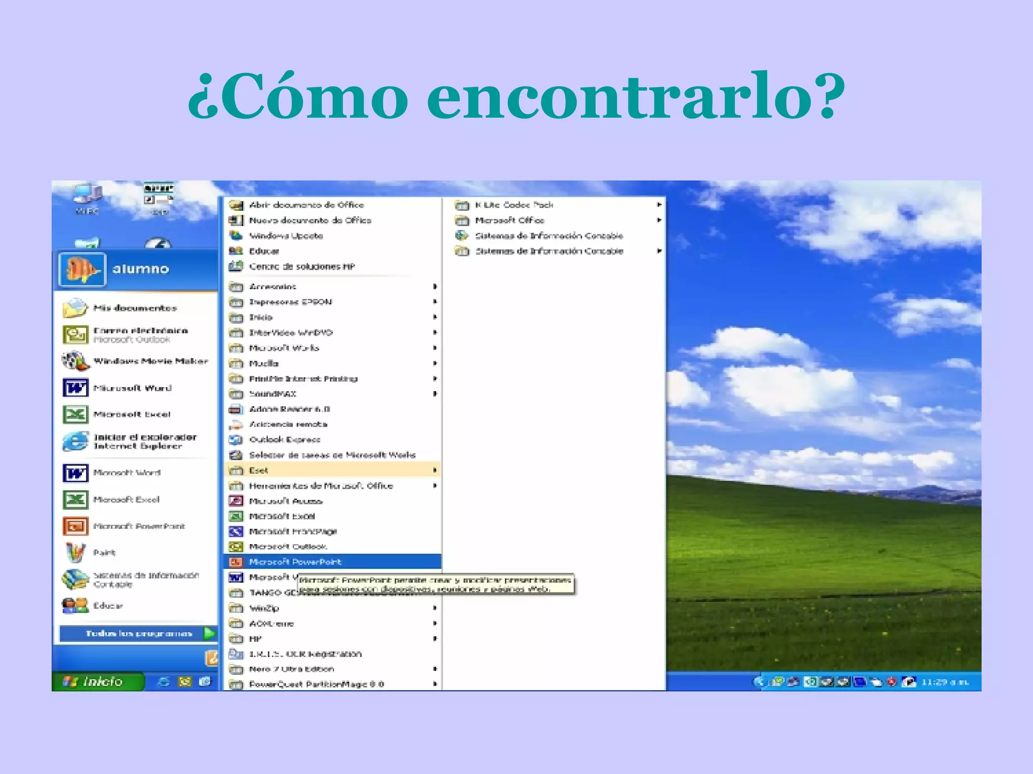 ¿Cómo encontrarlo?