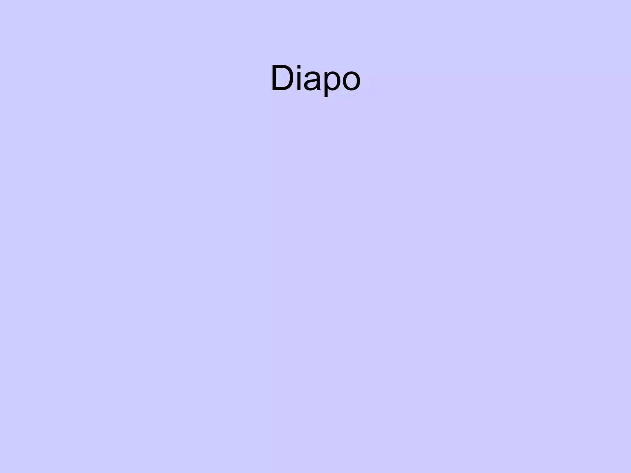Diapo