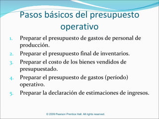¿Qué es un presupuesto? | PPT
