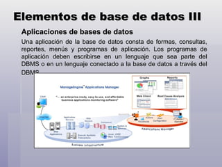 Qué Son Las Bases De Datos | PPT