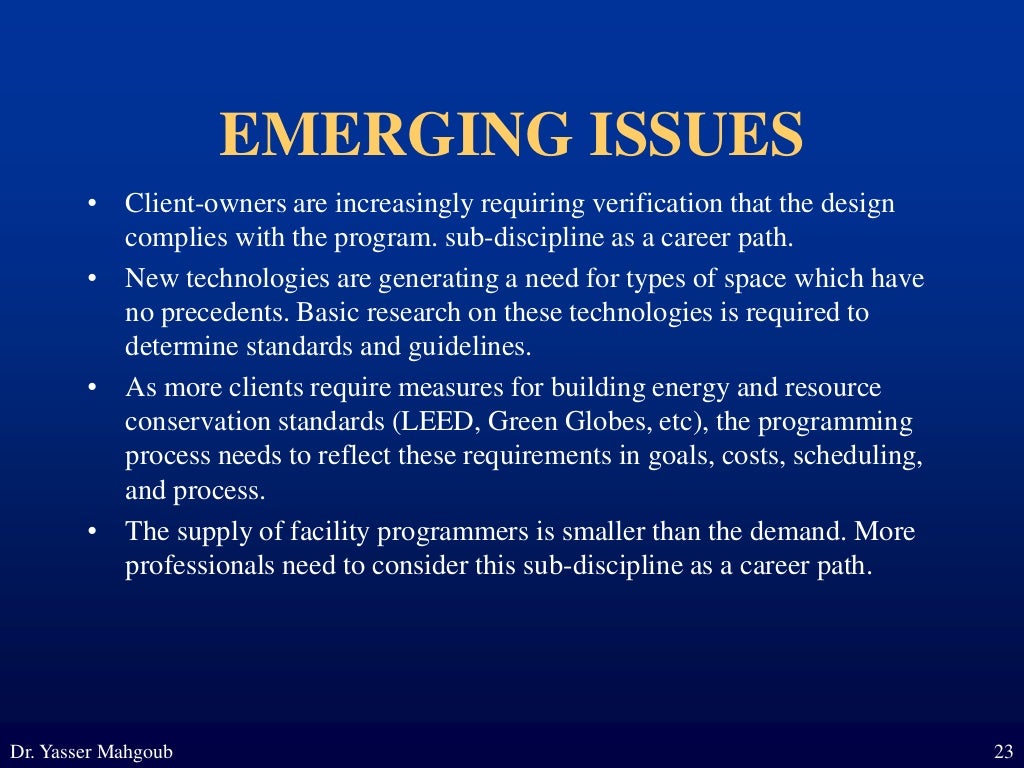 Architectural Programming Lecture | PDF