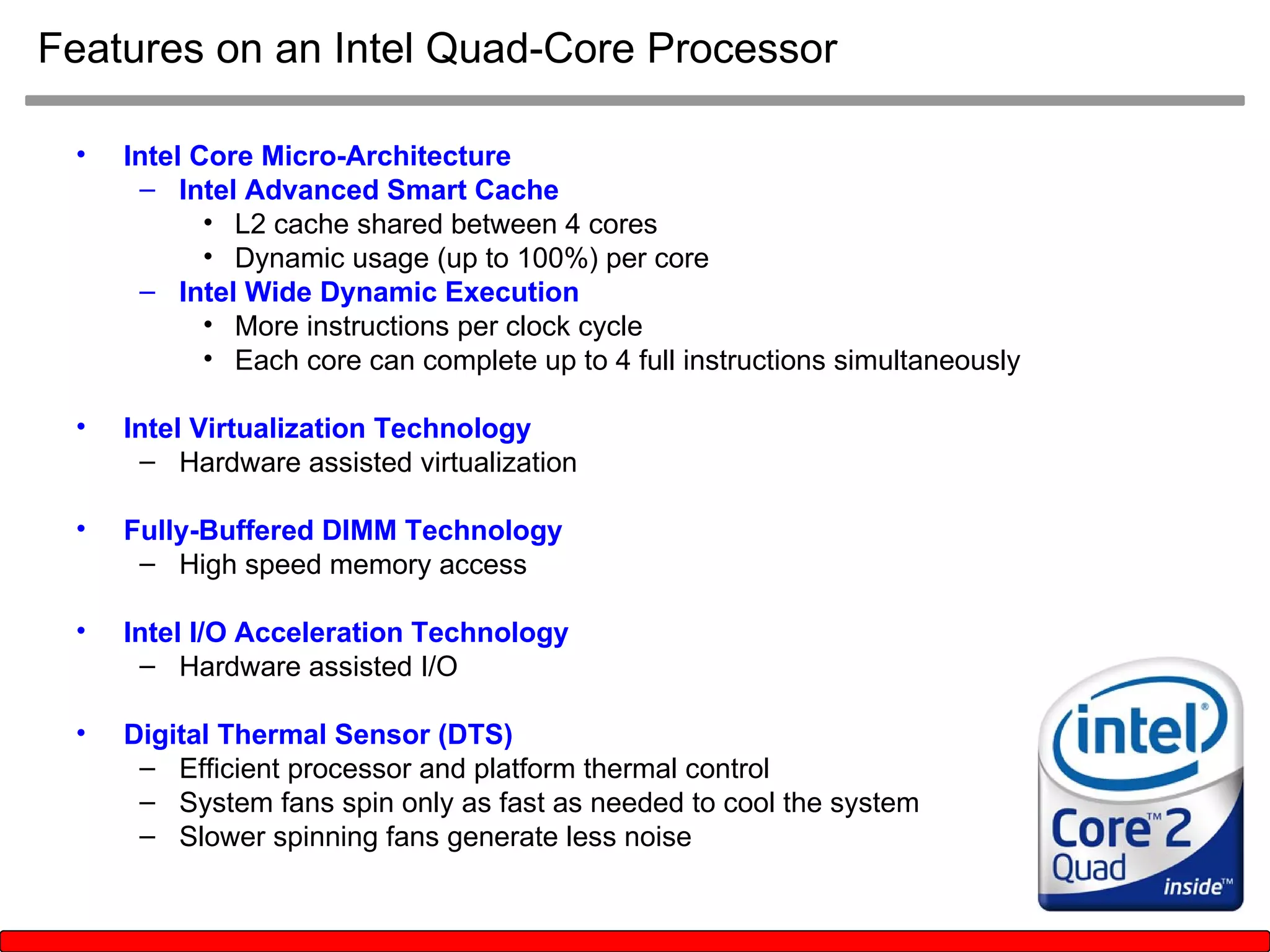 Quad Core Processors - Technology Presentation | PPT