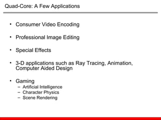 Quad Core Processors - Technology Presentation | PPT