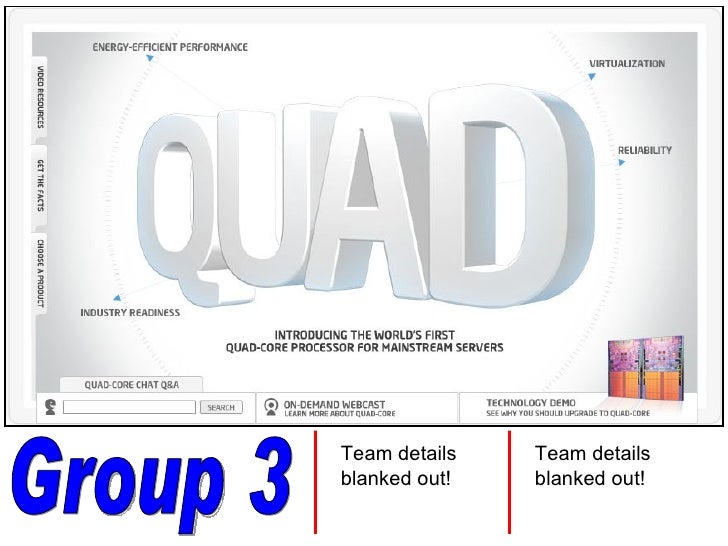Group 3 Team details blanked out! Team details blanked out! 