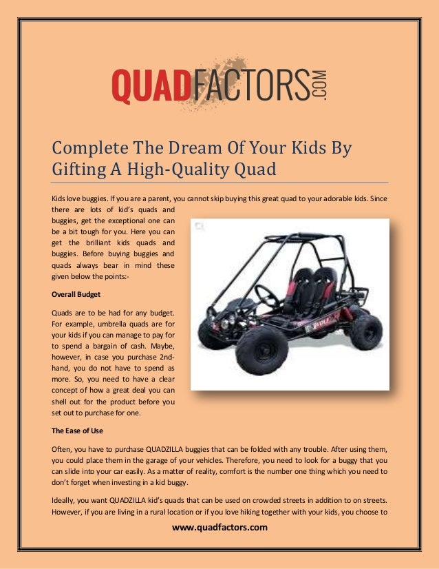 quad buggys