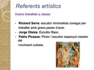 6. Fang 2 - Gelat     Aquesta ha estat la nostre última activitat d’aquest bloc     d’educació visual i plàstica. Està relacionada amb la pràctica anterior de modelatge, ja que    l’hem dut a terme a partir de l’experimentació amb el fang    que vam tenir la setmana anterior.    Els materials utilitzat han estat: les mans, el fang i un recipient per a crear un gelat.Objectiu: construir un gelat de fang dins el recipient que cadascú ha portat de casa seva, i que sembli el més real possible. 