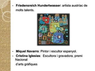 Elements treballats en aquesta activitat:- Es pot modelar i experimentar amb elements diferents     (aigua, paper, plastilina,etc.)- La barbotina és la pasta que queda formada en barrejar     fang en pols amb aigua, i ens és útil a l’hora d’enganxar     un tros de fang amb un altre. - Hem treballat amb diferents estats del fang: fang sec, fangen pols, fang humit, barbotina,…   - També hem treballat amb fang de diferents tipus:  fangblanc, fang marró, fang negre, etc.