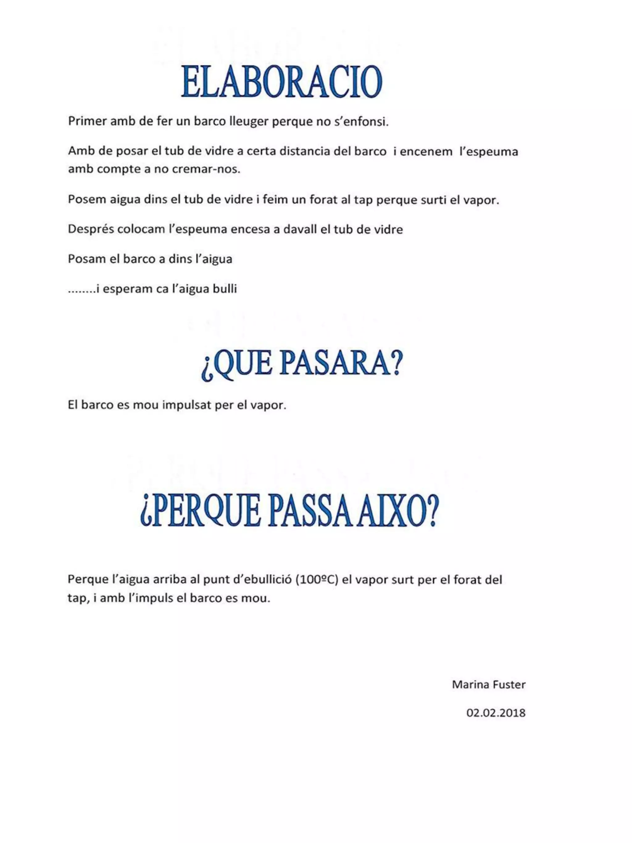 Quadern d'experiments 17/18