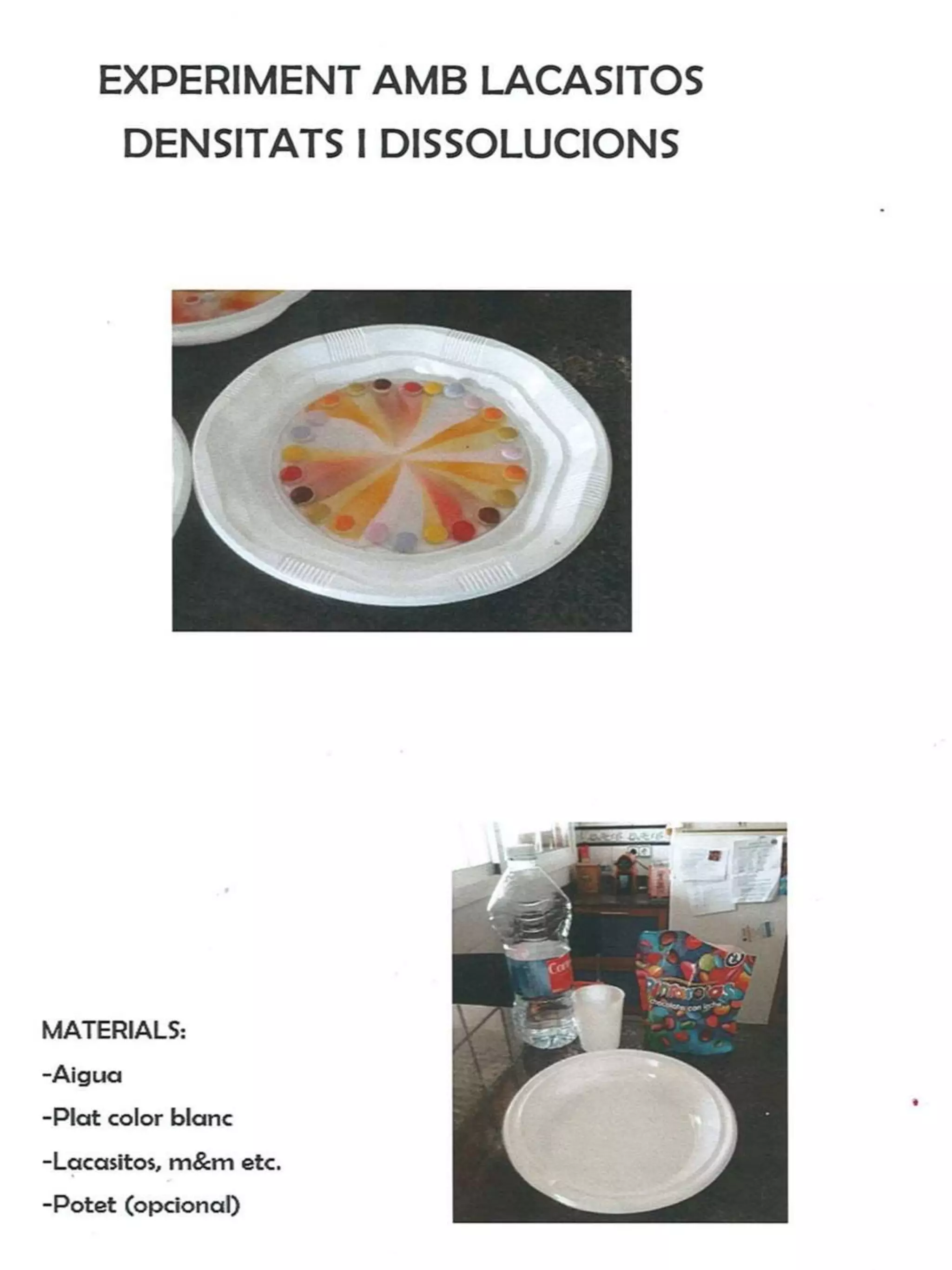 Quadern d'experiments 17/18