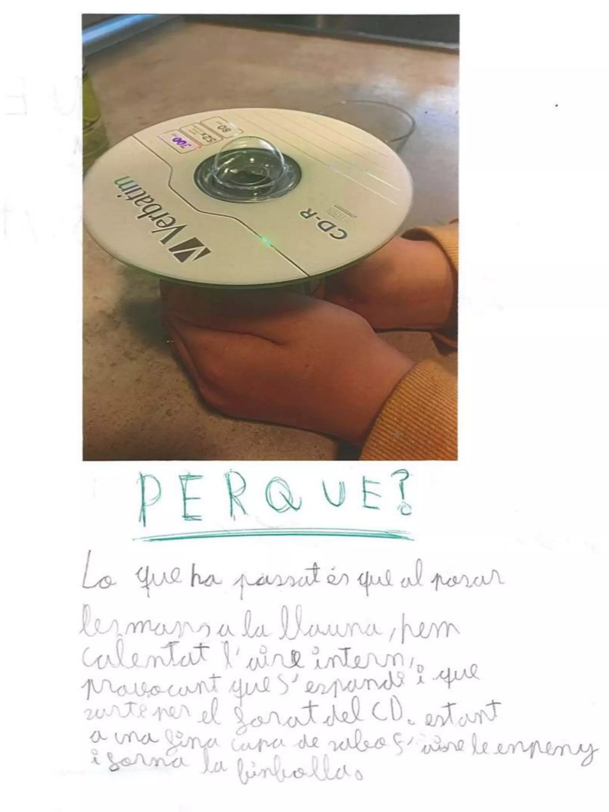 Quadern d'experiments 17/18