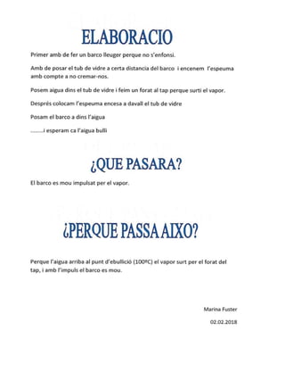 Quadern d'experiments 17/18