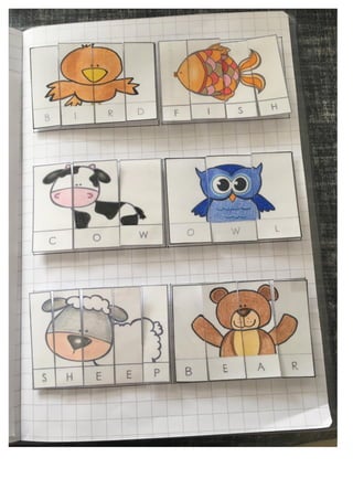 Quaderno di inglese classe prima