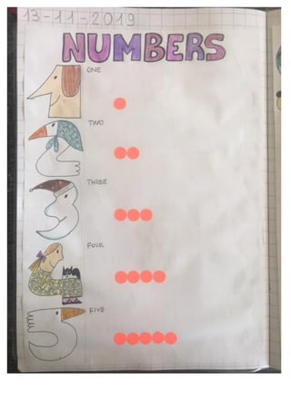 Quaderno di inglese classe prima